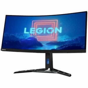 Lenovo Legion Y34wz-30 34" Class UW-QHD Curved Screen LED Monitor - 21:9 - Raven Black - 86.4 cm (34") Viewable - Vertical