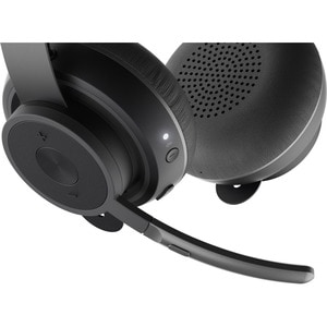 Logitech Zone Wireless Plus Wireless On-ear Stereo Headset - Binaural - Ear-cup - 3000 cm - Bluetooth - Noise Cancelling, 