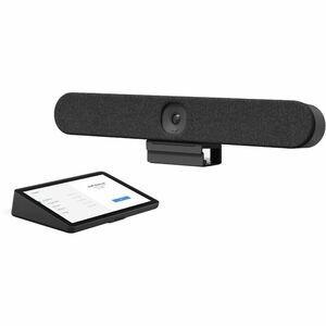 Logitech Rally Bar Video Conference Equipment - Graphite - For Huddle Space - 3840 x 2160 Video (Live) - 4K - 1 x Network 