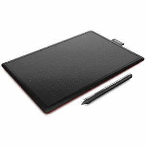 Wacom One Grafiktablett - 33,8 cm (13,3 Zoll) LCD - Touchscreen - Kabel - Schwarz, Weiß - 16,7 Millionen Farben
