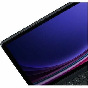 Samsung Keyboard/Cover Case (Book Fold) Samsung Galaxy Tab S9, Galaxy Tab S9 FE Tablet - Black