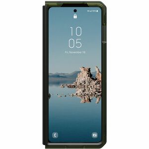 Urban Armor Gear Plyo Pro Galaxy Z Fold5 (2023) Case - Olive/Space Grey - For Samsung Galaxy Z Fold5 Smartphone - Striking