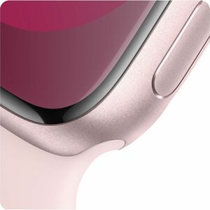 Apple Watch Series 9 Smart Watch - 4.10 cm (1.61") Case Height - 3.50 cm (1.38") Case Width - Pink Case Color - Light Pink