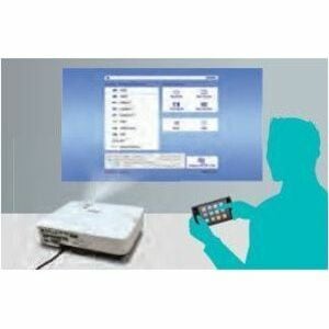 Epson EB-2155W 3LCD Projector - 16:10 - Wall Mountable, Ceiling Mountable, Desktop, Tabletop - White - 1280 x 800 - Front,