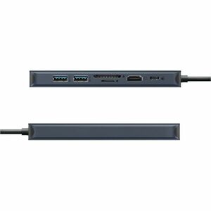 Targus HyperDrive HD4003GL USB 3.2 (Gen. 2) Typ C Docking Station für Monitor - Ladefunktion - Speicherkartenleser - SD, m