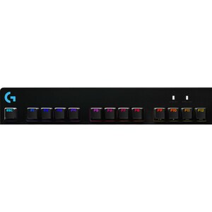Logitech PRO Gaming Keyboard - Cable Connectivity - USB Interface - English (UK) - QWERTY Layout - Black - Mechanical Keys