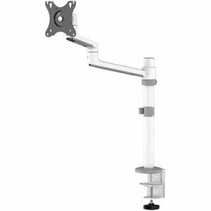 Neomounts Mounting Arm for Monitor - White - Height Adjustable - 1 Display(s) Supported - 43.2 cm to 68.6 cm (27") Screen 