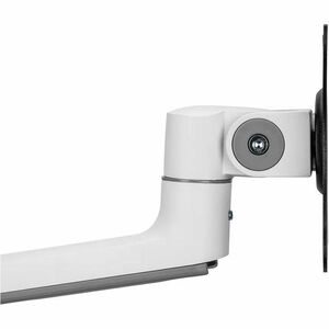 Neomounts Mounting Arm for Monitor - White - Height Adjustable - 2 Display(s) Supported - 43.2 cm to 68.6 cm (27") Screen 