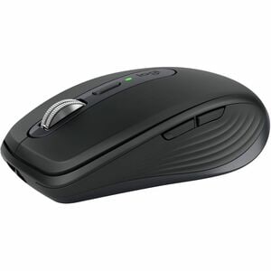 Logitech MX Anywhere 3S Mouse - Bluetooth - USB - Darkfield - Graphite - Wireless - Rechargeable - 8000 dpi - Scroll Wheel