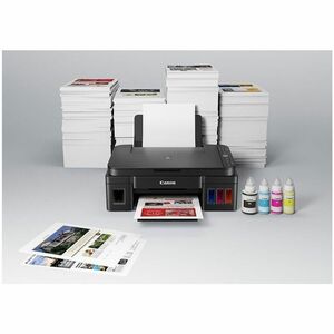Impresora de inyección de tinta multifunción Canon PIXMA G3110 Inalámbrico - Color - Copiadora/Impresora/Escáner - 4800 x 