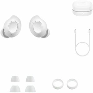 Samsung Galaxy Buds FE SM-R400NZWAXAR Earset - Bixby - Stereo - True Wireless - Bluetooth - Earbud - Binaural - In-ear - W