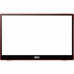 AOC AGON 16G3 16" Class Full HD Monitor LED para jogos - 16:9 - Preto mate, Vermelho - 39,6 cm (15,6") Viewable - Tecnolog