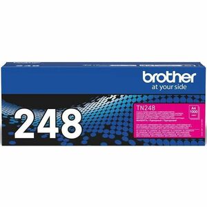 Brother TN-248M Original Laser Toner Cartridge - Magenta, Cyan - 4 Pack - 1000 Pages