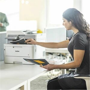 Brother MFC-L8390CDW Wired & Wireless Laser Multifunction Printer - Colour - Copier/Fax/Printer/Scanner - 30 ppm Mono/30 p