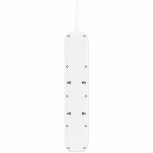 Belkin Connect Surge Suppressor/Protector - 4 x AC Power, 1 x USB Type A, 1 x USB Type C - 525 J - 2 m - Keyhole/Undermoun