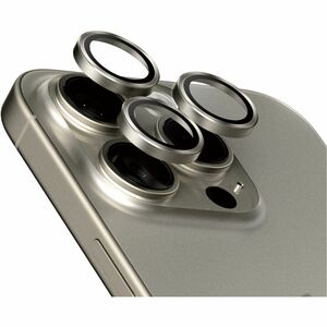 PanzerGlass ® Hoops® Titanium Camera Lens Protector Natural iPhone 15 Pro | 15 Pro Max. Brand compatibility: Apple, Compat