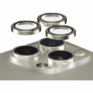 PanzerGlass ® Hoops® Metal Camera Lens Protector Natural iPhone 15 Pro | 15 Pro Max. Brand compatibility: Apple, Compatibi