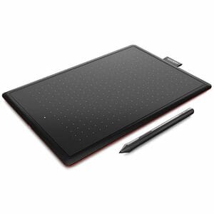 Wacom One Graphics Tablet - Graphics Tablet - 13.3" (337.82 mm) LCD - Touchscreen Cable - 16.7 Million Colors - Black, White