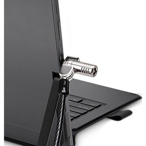 Kensington NanoSaver Keyed Dual Head Laptop Lock - 1.80 m Cable - Keyed Lock - Carbon Steel - For Notebook, Tablet