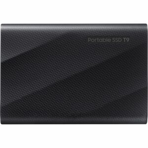 Samsung T9 4 TB Portable Solid State Drive - External - Black - Desktop PC, Notebook, Tablet, Gaming Console, Smart TV, Ca