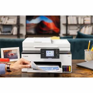 Canon MAXIFY GX2020 Wired & Wireless MegaTank Inkjet Multifunction Printer - Color - Copier/Fax/Printer/Scanner - 600 x 12