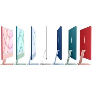 Apple iMac MQRR3B/A All-in-One Computer - Apple M3 Octa-core (8 Core) - 8 GB RAM - 512 GB SSD - 61 cm (24") 4.5K 4480 x 25