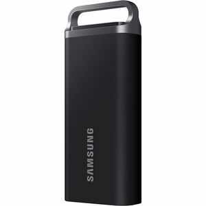 Samsung T5 EVO 4 TB Portable Solid State Drive - External - Black - Desktop PC, Notebook, Smartphone, Gaming Console, Came