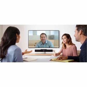 Poly Studio Videokonferenzausrüstung - für Meeting-Raum - 3840 x 2160 Video (Live) - 4K UHD - Audio Line-In - USB