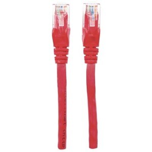 Intellinet CABLE PATCH CAT 6, 1.0M( 3.0F) UTP ROJ - 1Gbit/s - Cable de conexión - Oro Contacto chapado - Rojo