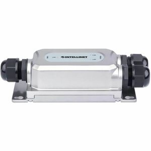 Intellinet PoE++ Extender - 57 V DC Input - 1 x RJ-45 Input Port(s) - 2 x RJ-45 Output Port(s) - 60 W