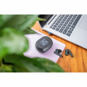Auricolare Poly Voyager Free 60+ UC True Wireless Earbud Stereo - Nero Carbonio - Google Assistant, Siri - Binaural - In-e