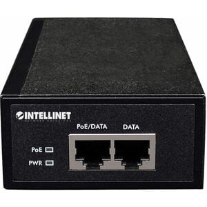 Gigabit High-Power PoE+ Injector, 1 x 30 W, IEEE 802.3at/af Power over Ethernet (PoE+/PoE) - 120 V AC, 230 V AC Input - 1 