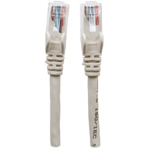 Intellinet CABLE PATCH CAT 6, 1.0M( 3.0F) UTP GRIS - Cable for Conmutador, Módem, Router, Panel de conexión, Enchufe de pa