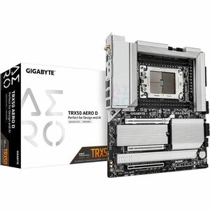 Gigabyte Ultra Durable TRX50 AERO D Desktop Motherboard - AMD TRX50 Chipset - Socket sTR5 - Extended ATX - Ryzen Threadrip