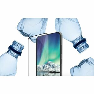 dbramante1928 ApS eco-shield 9H Recycled Polyethylene Terephthalate (R-PET) Screen Protector for Galaxy S24+ - Black Edge 