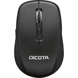 Dicota Travel Maus - Bluetooth - Schwarz - Kabellos - 10 m - 1600 dpi Auflösung - Symmetrisch - 1 x AA Battery Supported