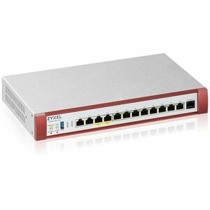 ZYXEL ZyWALL USG FLEX 500H Network Security/Firewall Appliance - 1 Year - 12 Port - 2.5GBase-T - 2.5 Gigabit Ethernet, 10/