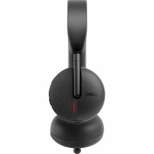 Dell WL3024 Kabellos Auf den Ohren, Kopfbügel Stereo Headset - Schwarz - Microsoft-Teams-Zertifizierung - Siri, Google Ass