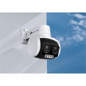 TP-Link VIGI C540V 4 Megapixel Outdoor, Innen 2K Netzwerkkamera - Farbe - Schwarz, Weiß - 30 m Farbe Nachtsicht - H.265+, 