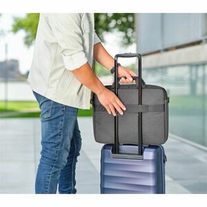 Trust Lisboa Tasche (Aktentasche) für 40,6 cm (16 Zoll) Notebook - Schwarz - Polyester Körper - Stoßsicher, Stoßfest, Wass