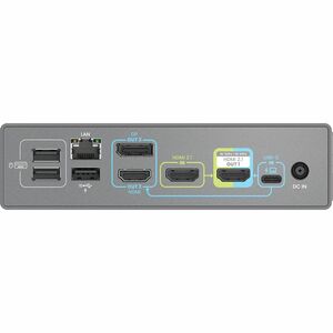 BenQ beCreatus DP1310 USB-Typ C Docking Station für Notebook, Spielkonsole - Ladefunktion - 180 W - 3 Unterstützte Display