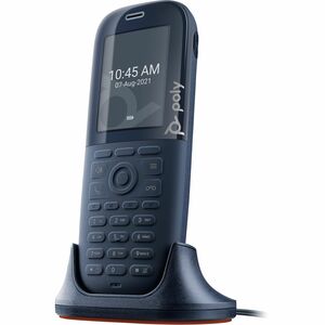 HP Poly Handset Poly Rove 30 DECT. Cor do produto: Preto, Tipo de auscultador: Estação sem fios, Funcionalidades de proteç