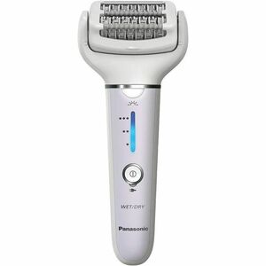 Panasonic ES-EY30A-V503 Epilator - White, Purple - 2 Disc - Cordless - 3 Speed Setting - 1.50 Hour Maximum Battery Recharg