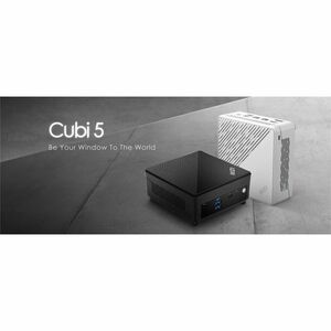 MSI Cubi 5 12M Cubi 5 12M-210BES Barebone System - Mini PC - Intel Core i7 12th Gen i7-1255U 1.70 GHz Deca-core (10 Core) 