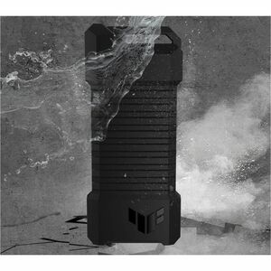 ASUS TUF GAMING AS1000 1TB M.2 USB-C PORTABLE HARD DRIVE IP68 WATER DUST RESISTANT MILTARY GRADE MIL-STD-810H DROP TESTED 