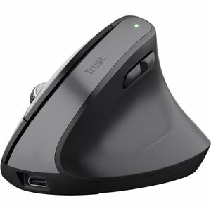 Trust Bayo+ Maus - Bluetooth/Radio-Frequenz - USB 3.0 Typ C - Optisch - 6 Taste(n) - Schwarz - Kabel/Drahtlos - 10 m - 2,4