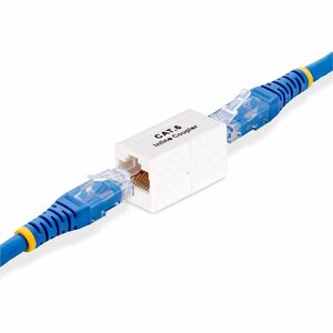 StarTech.com RJ45 Coupler 5-Pack, Inline Cat6 Coupler, Female to Female (F/F) T568 Connector, Unshielded Ethernet Cable Ex