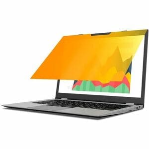 3M Gold Privacy Screen Filter - Gold, Glossy - For 33.8 cm (13.3") Widescreen LCD 2 in 1 Notebook - 16:9 - Blue Light Redu