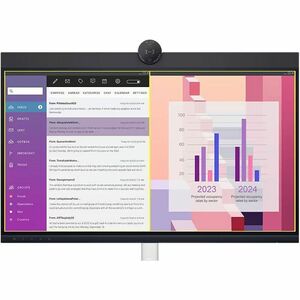 Dell P2724DEB 27" Class Webcam WQHD Monitor LED - 16:9 - Preto, Prata - 68.6 cm (27") Viewable - Tecnologia IPS (In-plane 