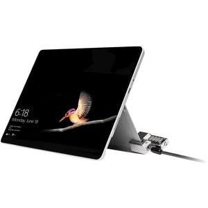Kensington Combination Lock for Surface Pro and Surface Go - 1.80 m Cable - Resettable - Combination Lock - Black, Silver 